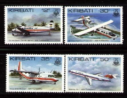 Air Tungaru, Kiribati stamp SC#400-403 MNH set