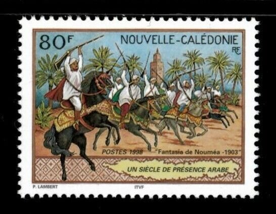 New Caledonia 1998 - Century of Arab Presence - Single Stamp - Scott 794 - MNH