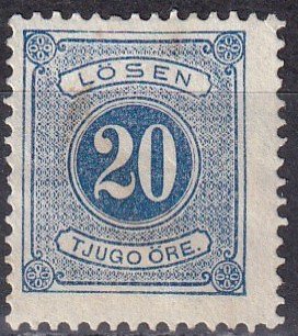 Sweden #J17  Unused  CV $5.25  (Z6334)