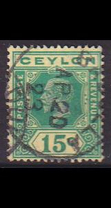 CEYLON SRI LANKA [1921] MiNr 0196 ( O/used )