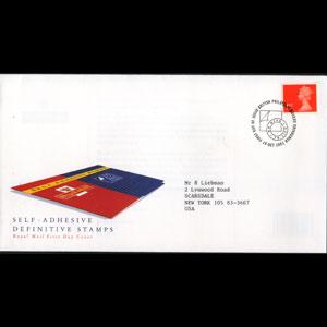 G.B.-MACHINS 1993 - FDC-MH243