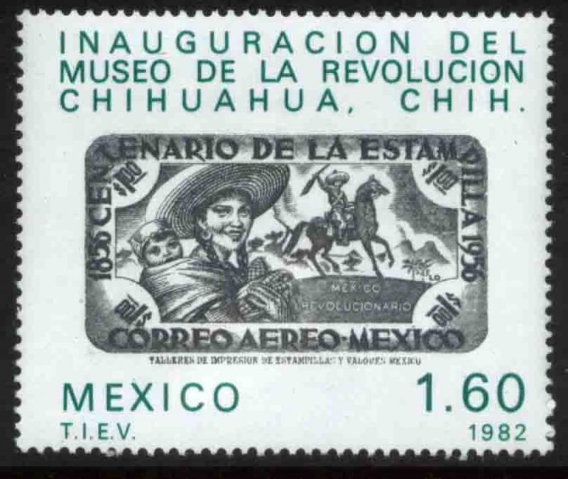 MEXICO 1302, Opening of the Revolution Museum in Chihuahua. MINT, NH. VF.