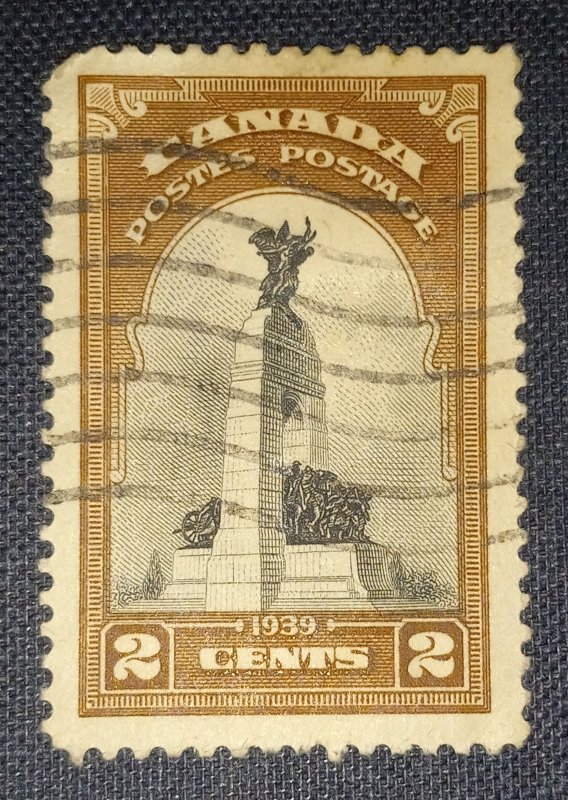 CANADA Scott #247 USED Single National Memorial ,Ottawa VF
