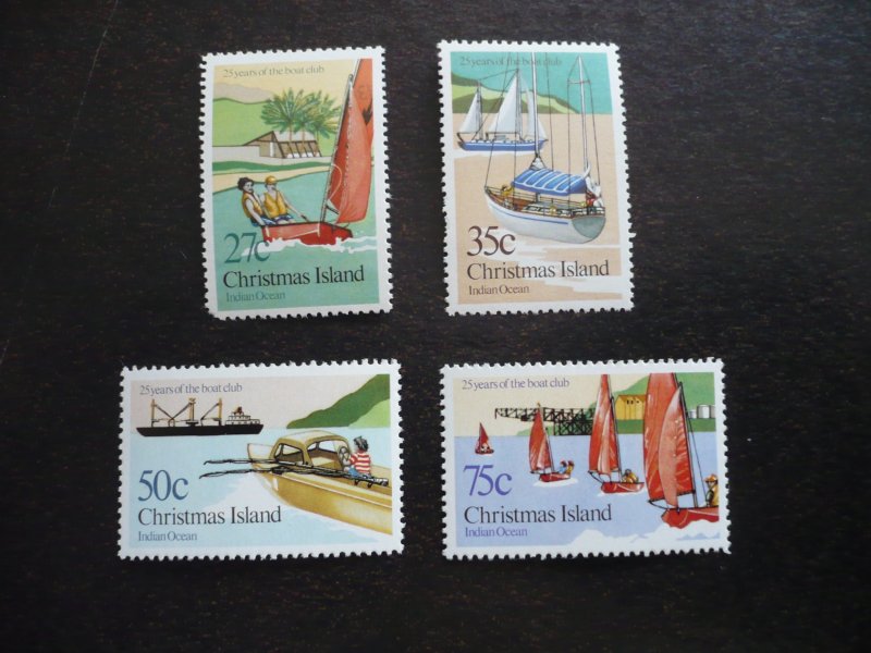 Stamps - Christmas Island - Scott# 138-141 - Mint Never Hinged Set of 4 Stamps