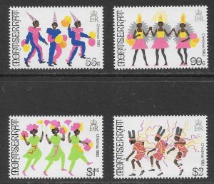 Montserrat 1983 Sc # 516 - 519 Mint NH. Full set. Ships Free with Another Item