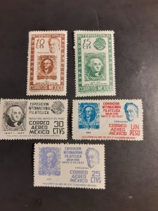 +Mexico #826-827 + C167-C169           MH