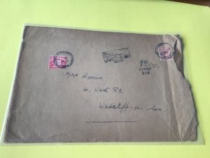 Great Britain postage due Large 1929  Stamps cover  Ref 53812