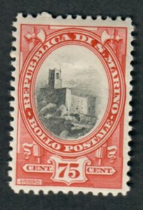 San Marino #122 Mint Hinged single