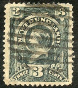 Newfoundland Scott 60 UFH - Queen Victoria - SCV $1.60