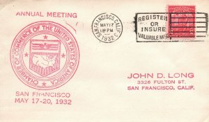 CHAMBER OF COMMERCE OF THE UNITED STATES ANNUAL MEETING SAN FRANCISCO 1932 TYPE2