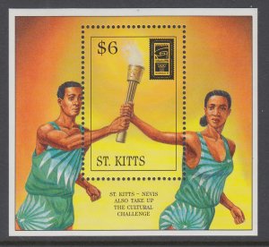 St Kitts 413 Souvenir Sheet MNH VF
