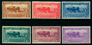 EGYPT 1926 Agricultural & Industrial Exhibition set  Scott # 108-113 mint MH