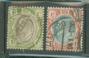 Transvaal #259/260 Used