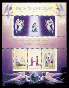 Christmas Island 1980 MNH Sc 111 Christmas Souvenir Sheet
