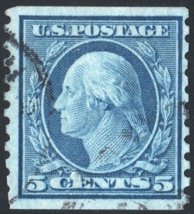 SC#496 5¢ Washington Coil Single (1919) Used