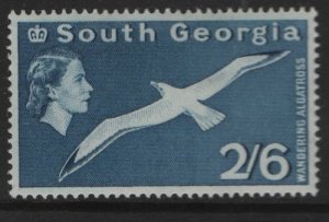 SOUTH GEORGIA 12   MINT HINGED    WANDERING ALBATROSS