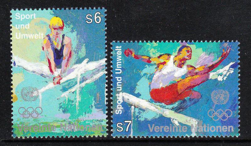 205-06 United Nations Vienna 1996 Sports and the Environment MNH