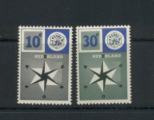 Netherlands #372-73 (1957 Europa set) VFMNH  CV $3.95