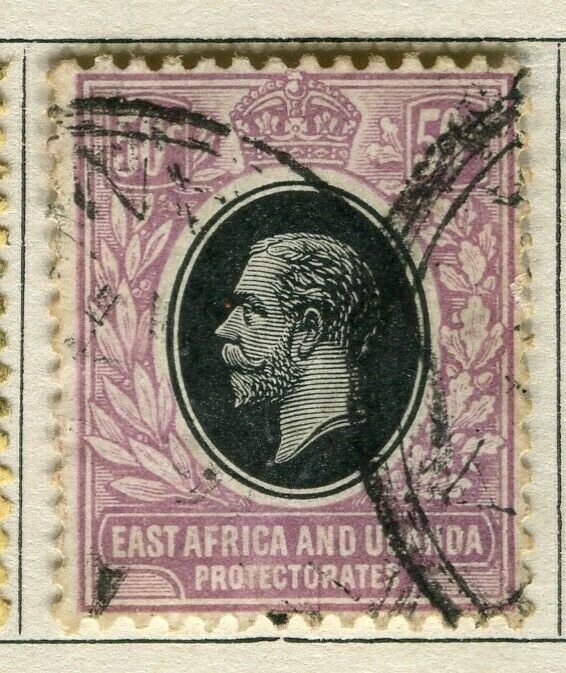 BRITISH KUT; 1912 early GV issue fine used 50c. value