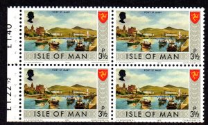 ISLE OF MAN 18a MNH BKLT PANE SCV $5.00 BIN $3.00 LANDSCAPE