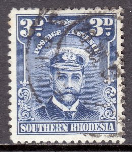 Southern Rhodesia - Scott #5 - Used - Toning spot, pencil/rev. - SCV $4.00