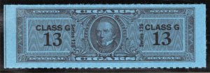 Springer TC2677a, MNH, Class G, 13 Cigars, Series 125, 1955, USA Revenue
