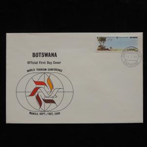 ZG-A631 BOTSWANA - Tourism, Fdc World Conference 1980 Cover