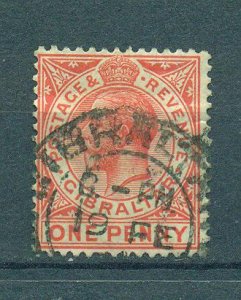 Gibraltar sc# 78a used cat value $.60