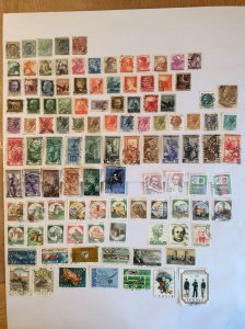 Italy 100+ stamps - Lot G