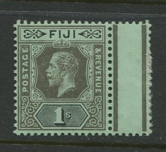 Fiji - Scott 88 - KGV Definitive Issue - 1912 - MLH - Single 1/- Stamp