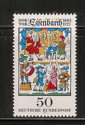 Germany 1264 Set MNH Doctor Eisenbarth, Traveling Surgeon (F