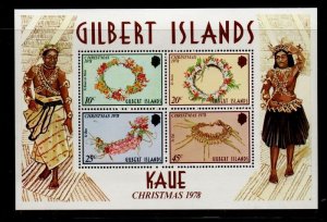 Gilbert Islands Sc 320a 1978 Christmas stamp sheet mint NH