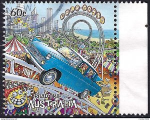 AUSTRALIA 2013 60c Multicoloured, Road Trip Australia-Gold Coast Used with Si...