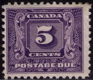  Canada # J 9 Mint  F-VF  NH   Cat $ 80 as VF