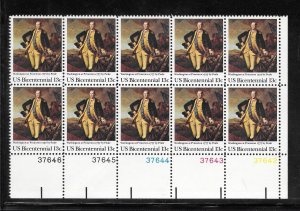 #1704 MNH Plate Block