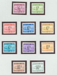 Guernsey #J1-J10 Mint (NH) Single (Complete Set)