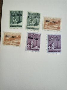 Stamps Albania Scott #841-6 nh