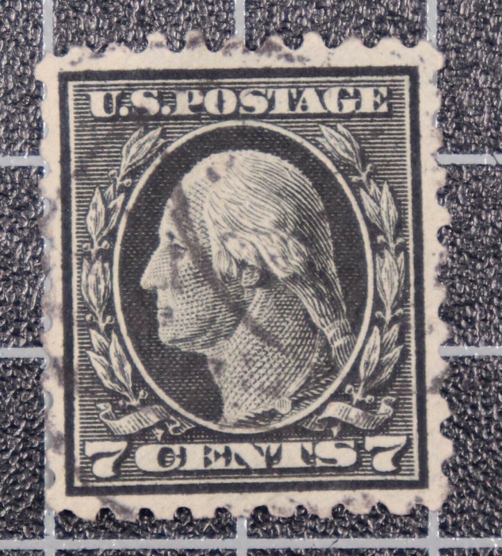 Scott 469 - 7 Cents Washington - Used - Nice Stamp - SCV $13.00