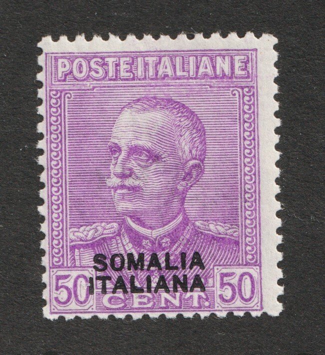 1930 Italian Somaliland Sc# 102 - 50¢, Historical Figure. MH Cv$45.00