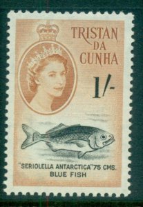 Tristan da Cunha 1960 QEII Pictorial Marine Life 1/- MLH