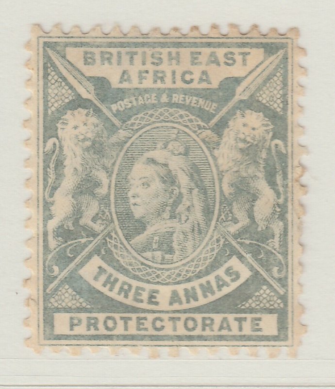 British Colony East Africa KUT 1896 3a MH* Stamp A22P18F8914