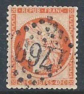France #59 Used 40c Ceres Perf