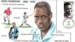 #3834 Paul Robeson Collins FDC