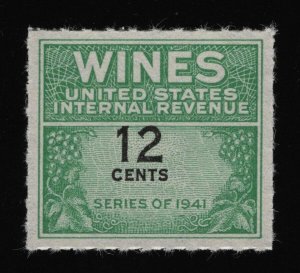 #RE125 12c Wines, Mint NGAI NH [10] **ANY 5=FREE SHIPPING**