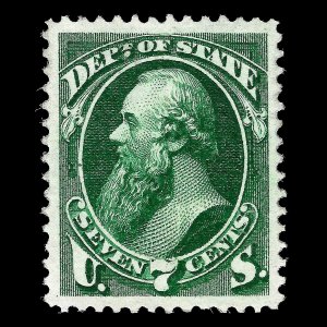 WCstamps: U.S. Scott #O61 7c State Officials XF Mint OGph 2009 PSE Cert SMQ $675