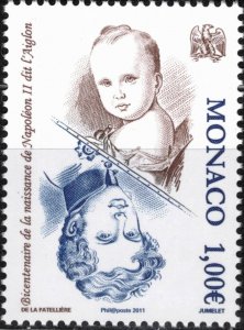 Monaco 2011 MNH Stamps Scott 2624 Napoleon II Bonaparte