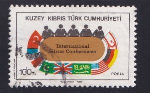 Turkish Republic of Northern Cyprus  #235   used  1988 conferences  100 l