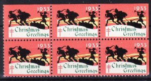 MOstamps - US #WX68 Mint OG NH Block of 6 - Lot # HS-R147