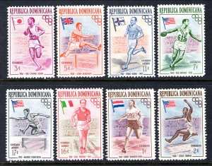 Dominican Republic 474-478,C97-C99 Olympics MNH VF