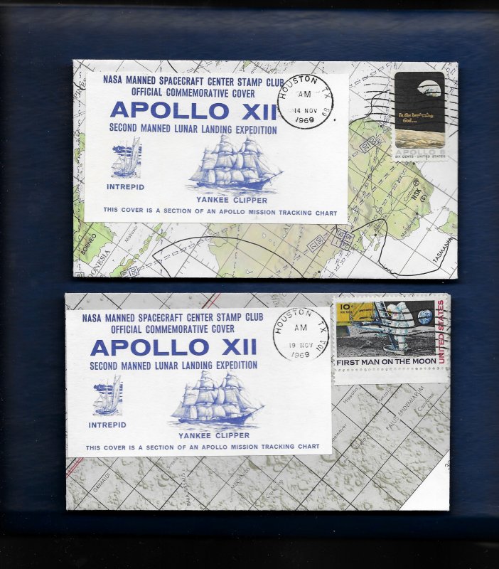 USA  1969 APOLLO X11 COMMEMORATIVE COVERS